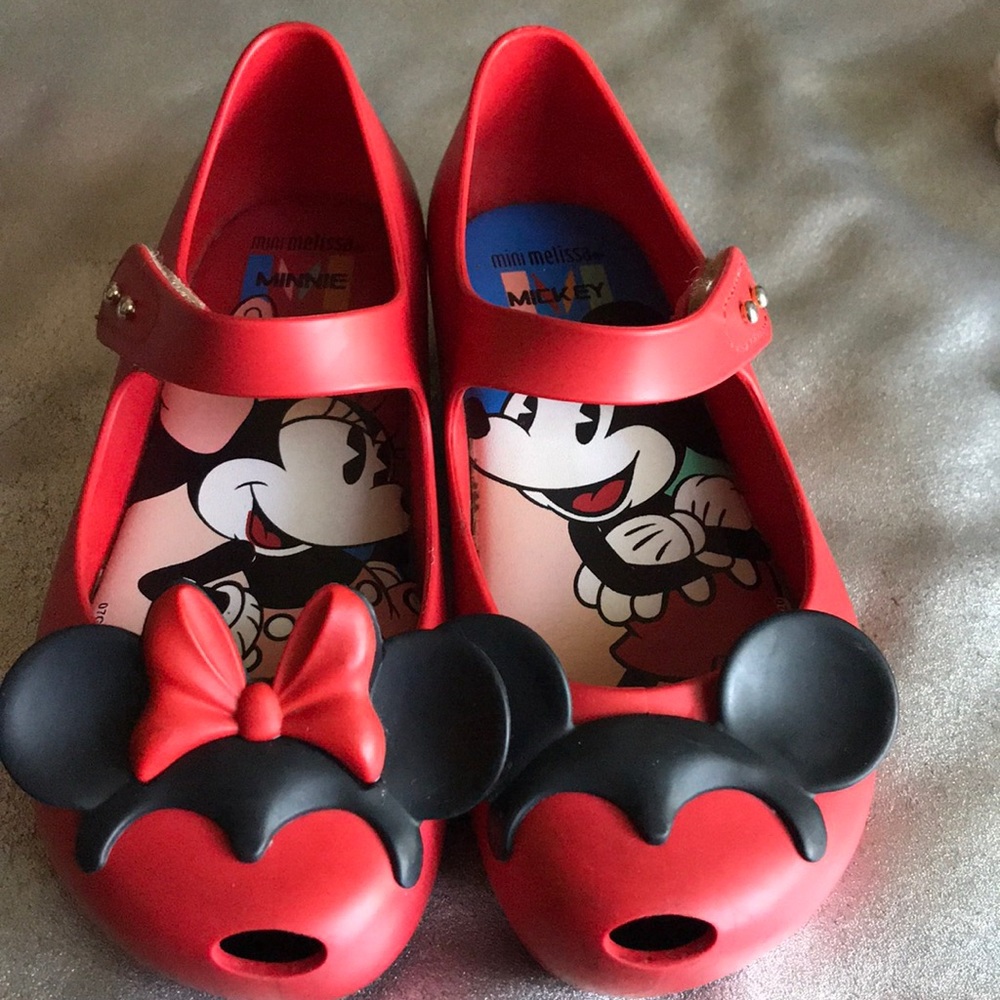 Mini Melissa Mickey and Minnie. Size 12